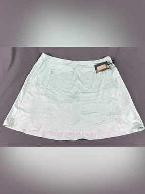 G/FORE Womens Golf Skort Floral Print XL Green Polyester Spandex NWT MSRP $155
